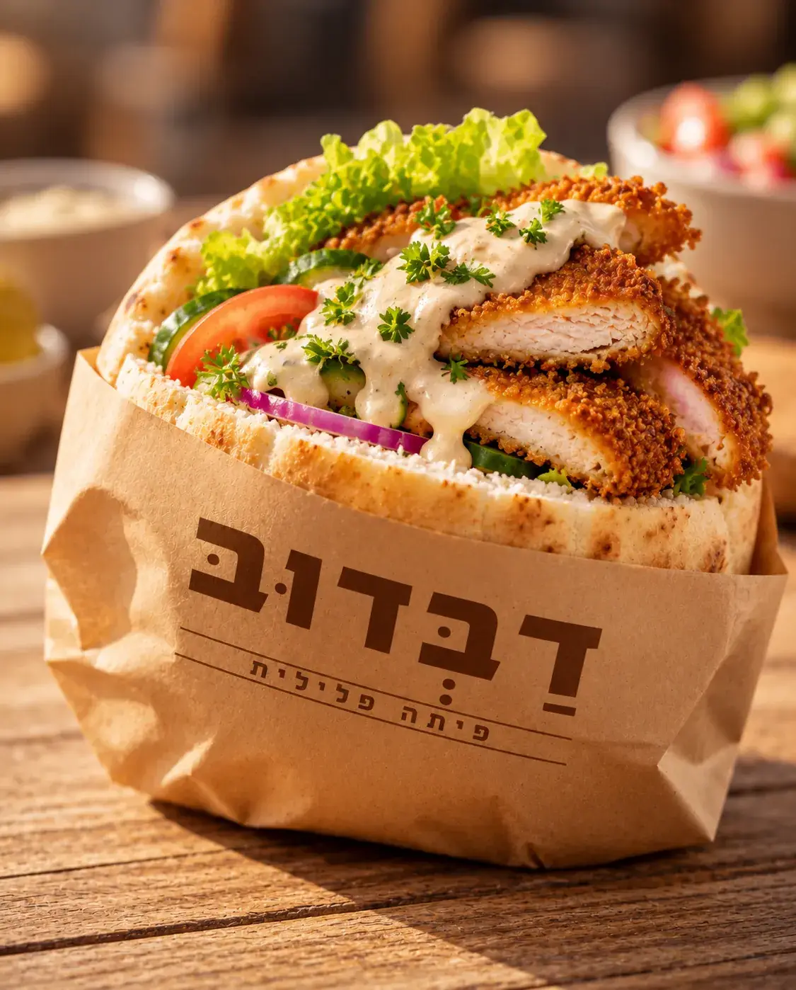 שניצל בפיתה